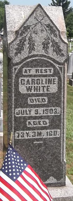 Caroline <I>Ellis</I> White 