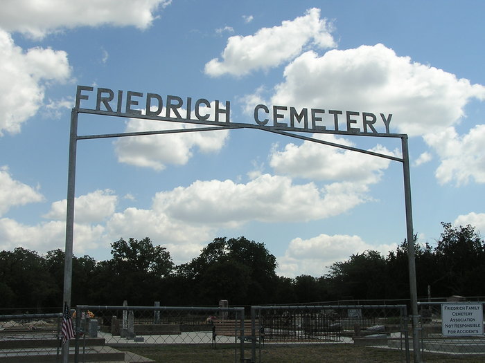 Heinrich Friedrich Family Cemetery