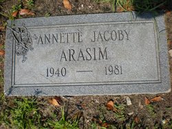 Annette <I>Jacoby</I> Arasim 