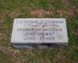 Catherine Elizabeth <I>Graham</I> McLean 