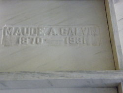 Maude A. Calvin 
