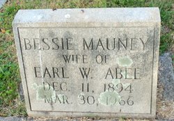 Bessie <I>Mauney</I> Abee 