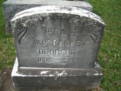 Vera Edith <I>McCracken</I> Doodson 