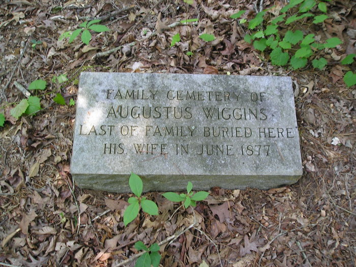 Augustus Wiggins Family Cemetery