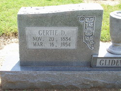 Gertrude Dena “Gertie” <I>Vos</I> Glidewell 