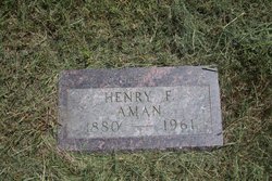 Heinrich F “Henry” Aman 