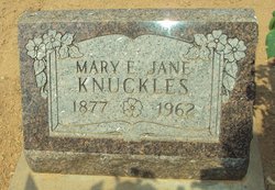 Mary Jane <I>Martin</I> Knuckles 