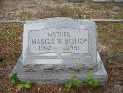 Maggie <I>Williams</I> Bishop 