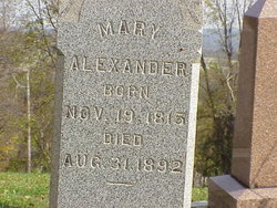 Mary Alexander 