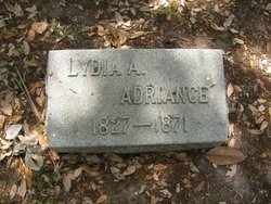 Lydia Ann <I>Cooke</I> Adriance 