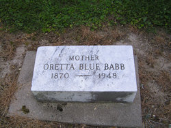 Oretta <I>Blue</I> Babb 