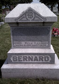 Bessie <I>Bernard</I> Larrick 