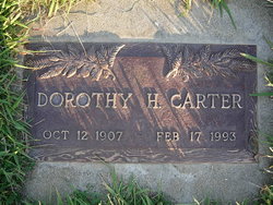 Dorothy Helen <I>Herber</I> Carter 
