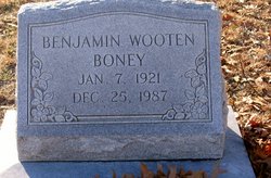 Benjamin Wooten Boney 