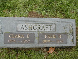 Clara Florence <I>Draper</I> Ashcraft 