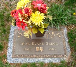 Mae <I>Evans</I> Gregg 