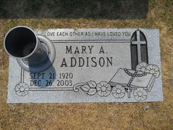 Mary Alice <I>Grayer</I> Addison 