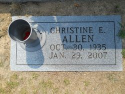 Christine E. <I>Moses</I> Allen 