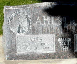 Adria Ahlstrom 