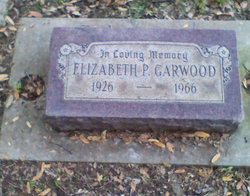 Elizabeth <I>Peterson</I> Garwood 