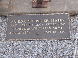 Friedrich Peter “Fred, Fritz” Hahn 