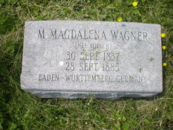 M. Magdalena <I>Roesch</I> Wagner 