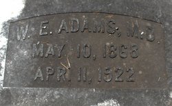Dr William E. Adams 