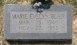 Marie Evelyn Blair 