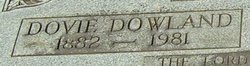 Dovie <I>Dowland</I> Benge 