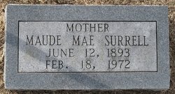 Maude Mae <I>Brown</I> Surrell 