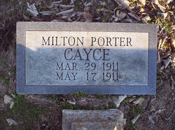 Milton Porter Cayce 