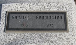 Harriet Louise <I>Horne</I> Harrington 