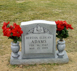 Bertha Eldean Adams 