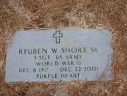 SGT Reuben Wilson Shore Sr.
