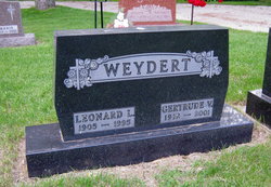 Gertrude Veronica <I>Klepper</I> Weydert 