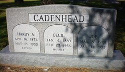 Cecil Jones Cadenhead 