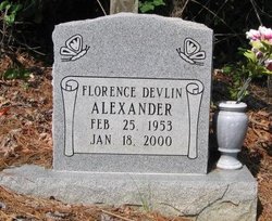 Florence <I>Devlin</I> Alexander 