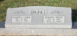 Bernice Irene <I>Angel</I> Sparks 