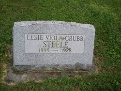Elsie Viola <I>Grubb</I> Steele 