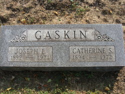 Catherine Mary <I>Sutter</I> Gaskin 