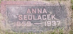 Anna <I>Bohac</I> Sedlacek 