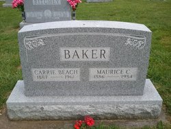 Carrie <I>Beach</I> Baker 