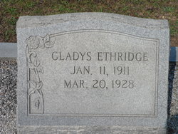 Gladys Ethridge 