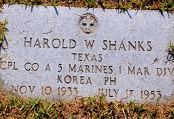 Corp Harold W. Shanks 