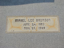 Mabel <I>Lee</I> Brunson 
