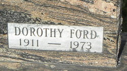 Dorothy <I>Ford</I> James 