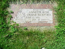 Annette Rose <I>Drane</I> Bickford 