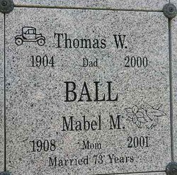 Mabel Margaret <I>McCann</I> Ball 