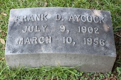 Frank Daniels Aycock 