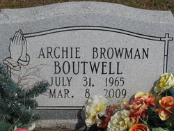 Archie Browman Boutwell 